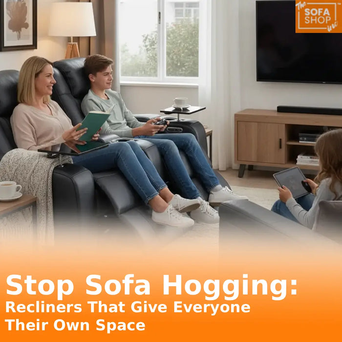 Stop Sofa Hogging: Recliners That Give Everyone Their Own Space