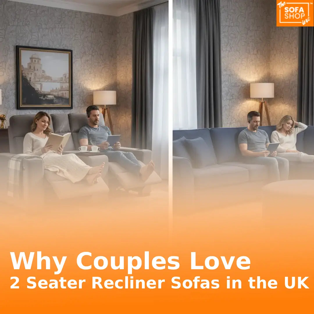 Why Couples Love 2 Seater Recliner Sofas in the UK