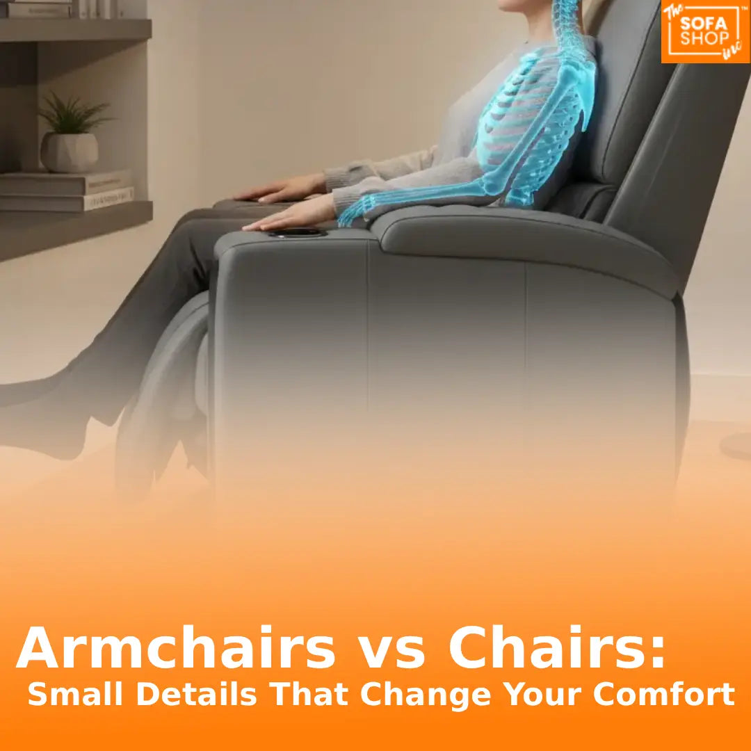 Armchairs vs Chairs: Small Details That Change Your Comfort