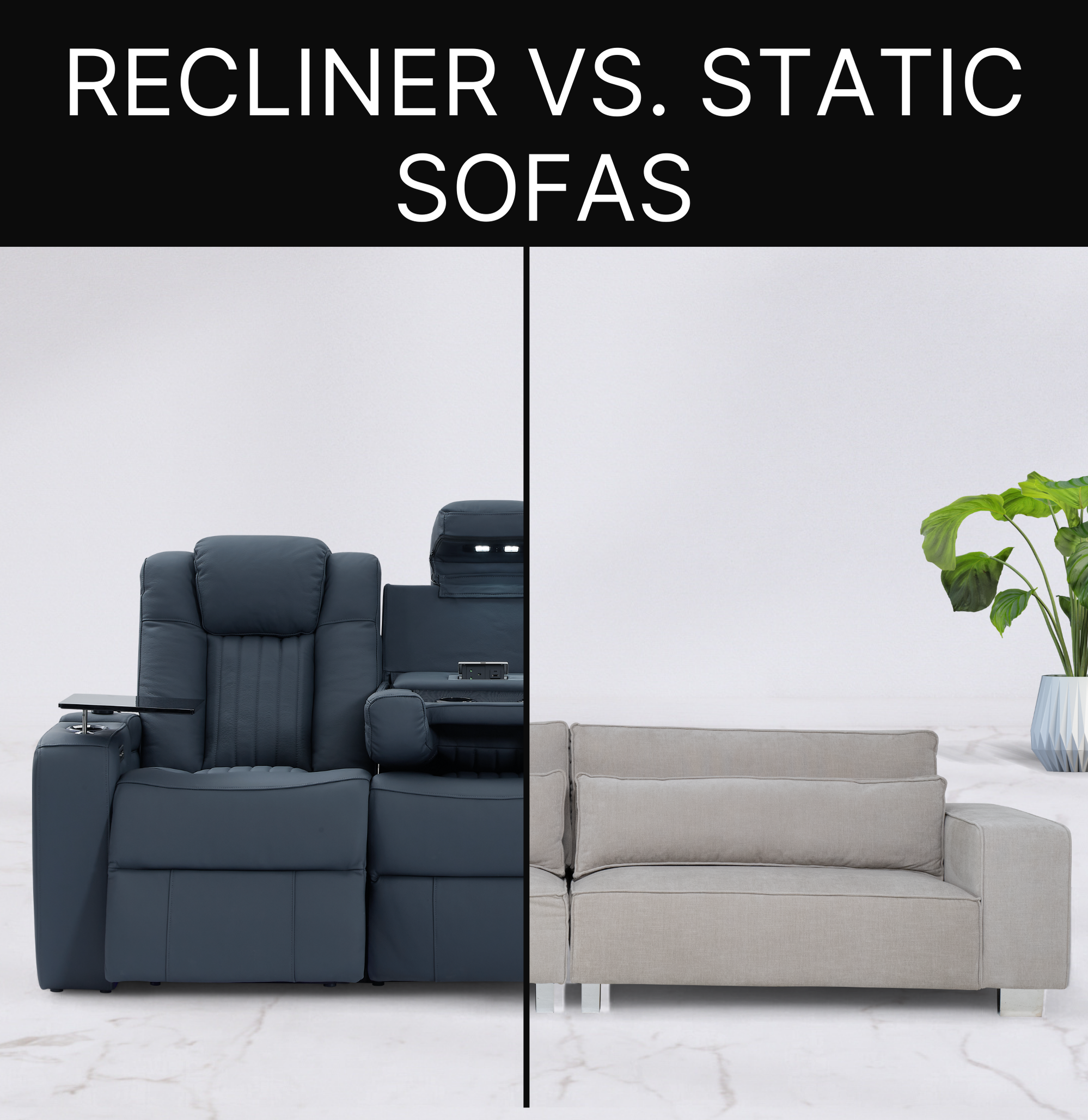 Recliner vs Static Fabric Sofas | Find the Perfect Fit for Your Home