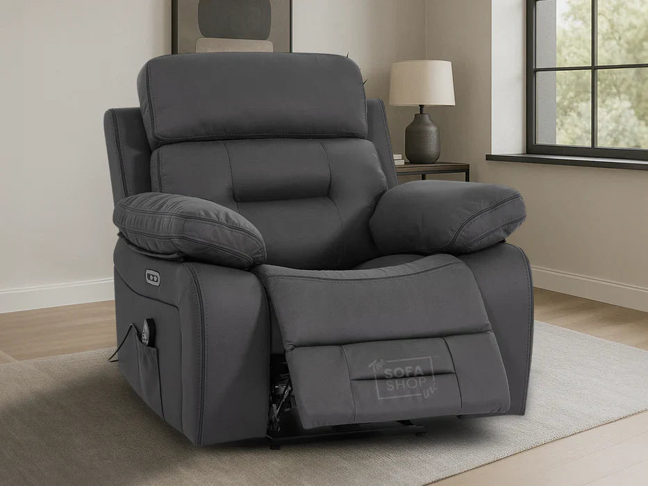 Charcoal Recliner sofas