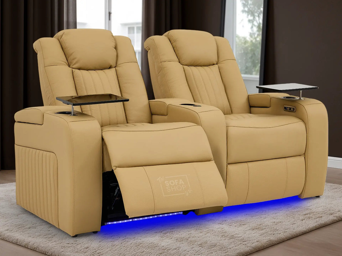 2 Seater Leather Sofas