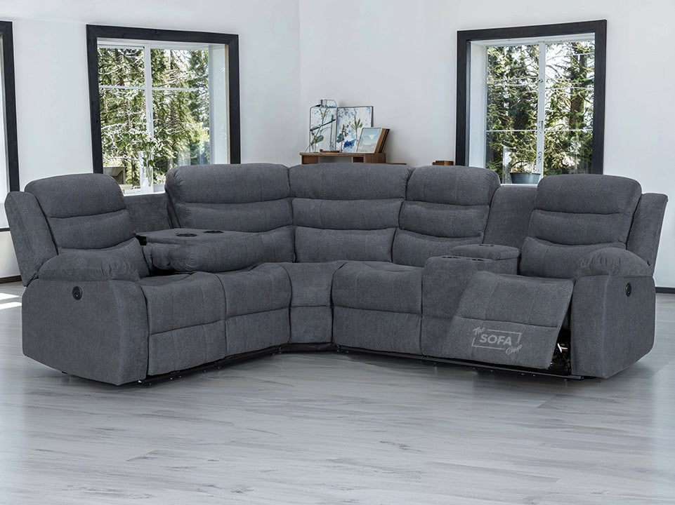 Grey Recliner Corner sofas