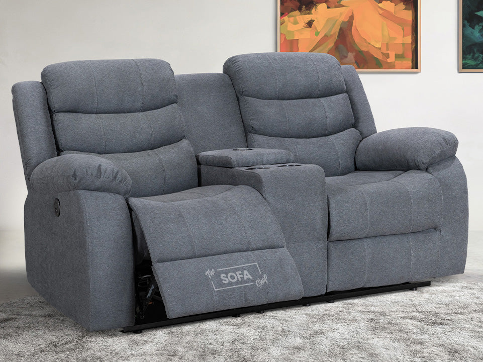 2 Seater Sofa with Recliner