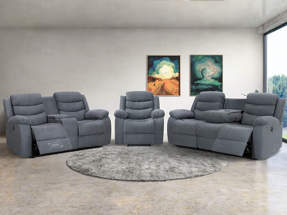 3 2 1 Fabric Sofa Set