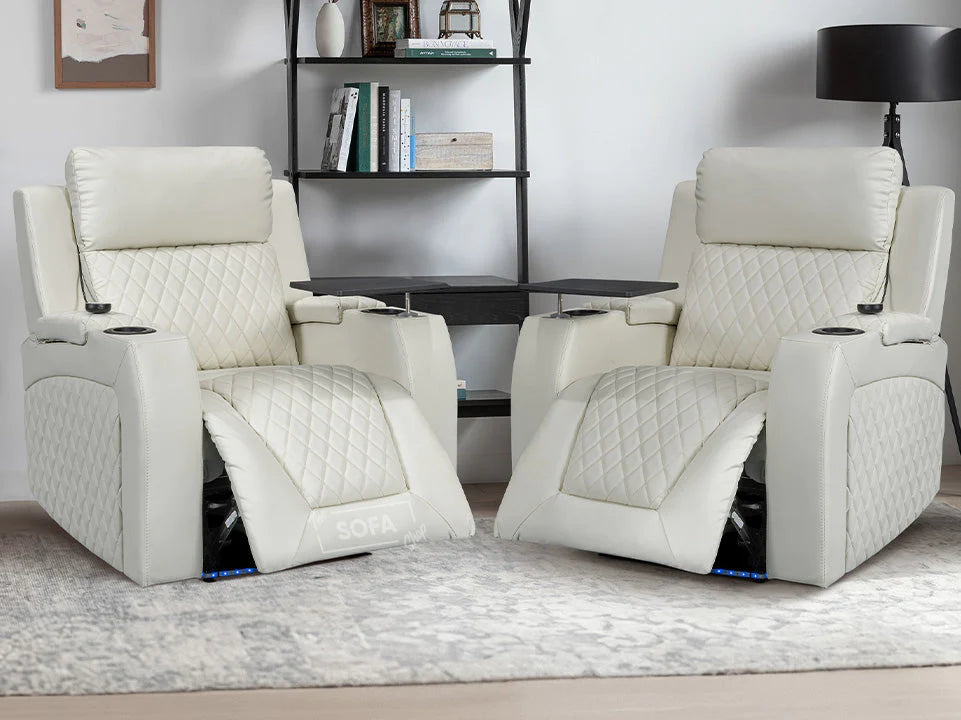 Davinci ruby recliner sales cream