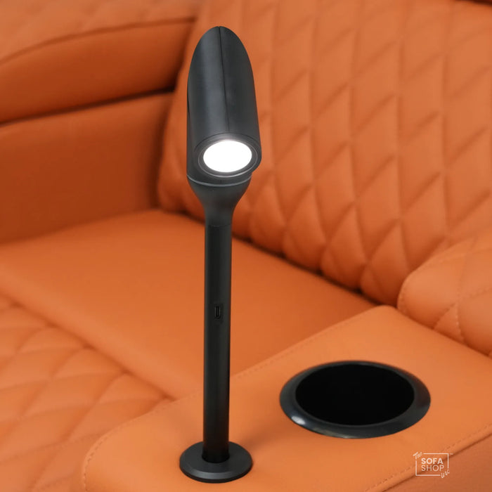 Adjustable LED Reading Lamp | Flexible Desk Light With Power Grommet