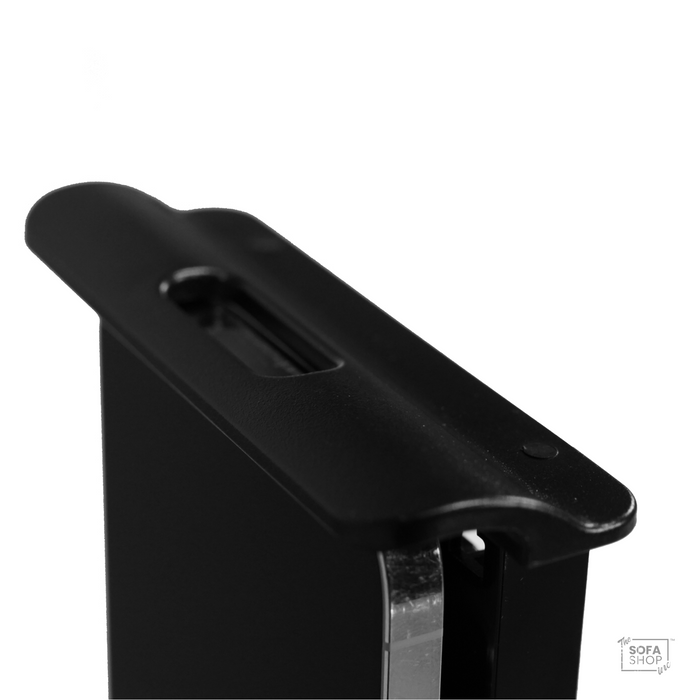 Wireless Charging Phone Holder In Black | 800mm | Long Reach Recliner Accessory With Wireless Charging + Adjustable Angle + Phone & Tablet Support | The Sofa Shop