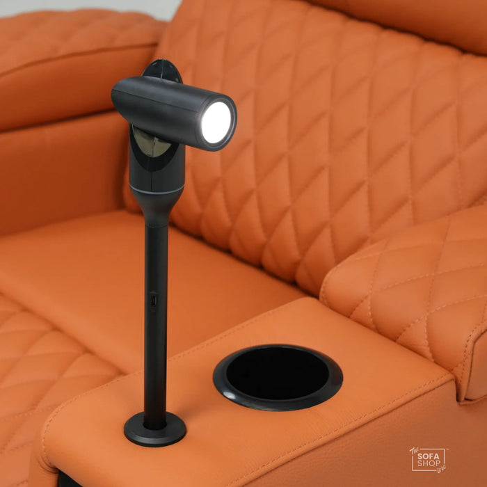 Adjustable LED Reading Lamp | Flexible Desk Light With Power Grommet