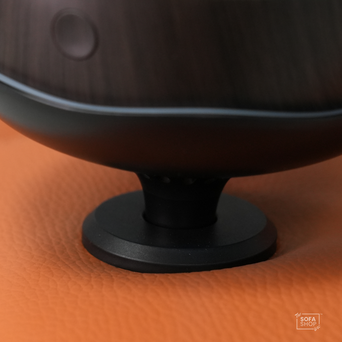 The Sofa Shop Scent Diffuser In Black | Hi-Tech Aroma Mist Diffuser With 7 Colour Ambient Light + Humidifier Function + 12 Hour Misting + Auto Power-Off | Lotus