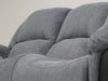 3 Seater Recliner Sofa In Denim Fabric | Fully Reclining Seat | Trento | Sample Sofas 46