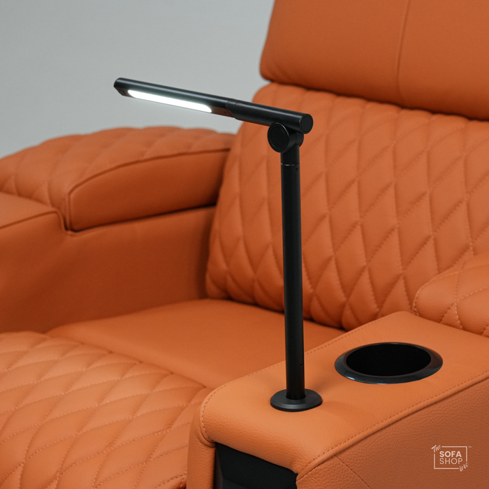 The Sofa Shop Adjustable LED Reading Lamp | Touch Control, Foldable | Black
