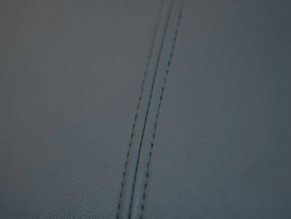 3 Seater Recliner Sofa in Grey Faux Leather | Used Sofa with No Drop-Down Table | Parma | Ex Display Sofa 119