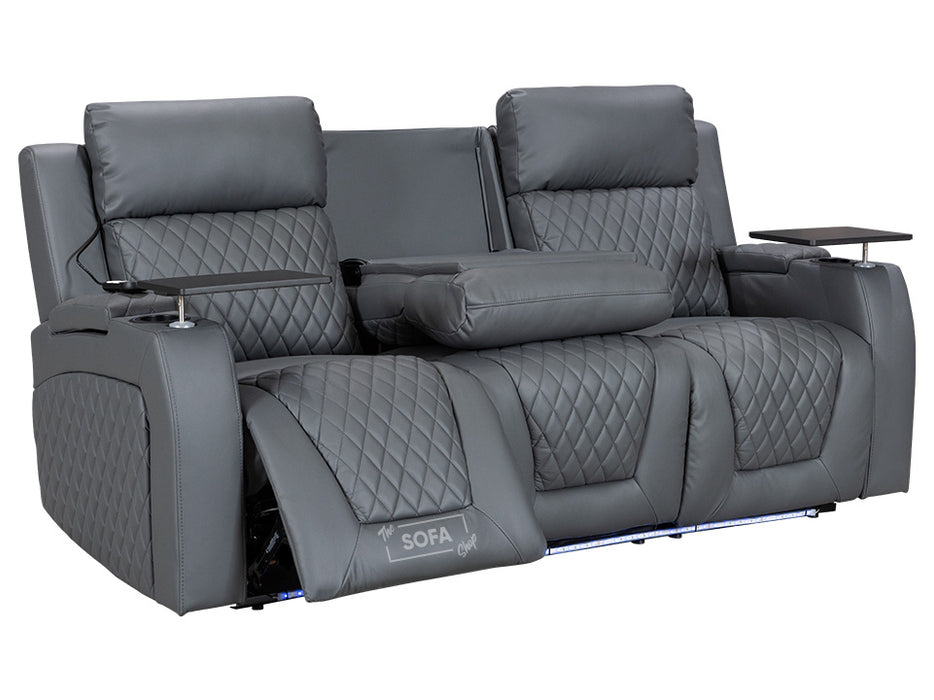 3 1 1 Recliner Cinema Sofa with Chairs Set