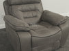 Tuscany Electric Recliner Chair in Grey Fabric - Stitching Loose On Recliner - Second Hand Sofas 35