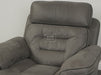 Tuscany Electric Recliner Chair in Grey Fabric - Stitching Loose On Recliner - Second Hand Sofas 35