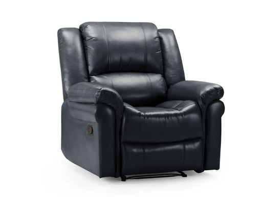 Black Leather Recliner Chair | Sleek Design & Premium Comfort | Suzi | The Sofa Shop