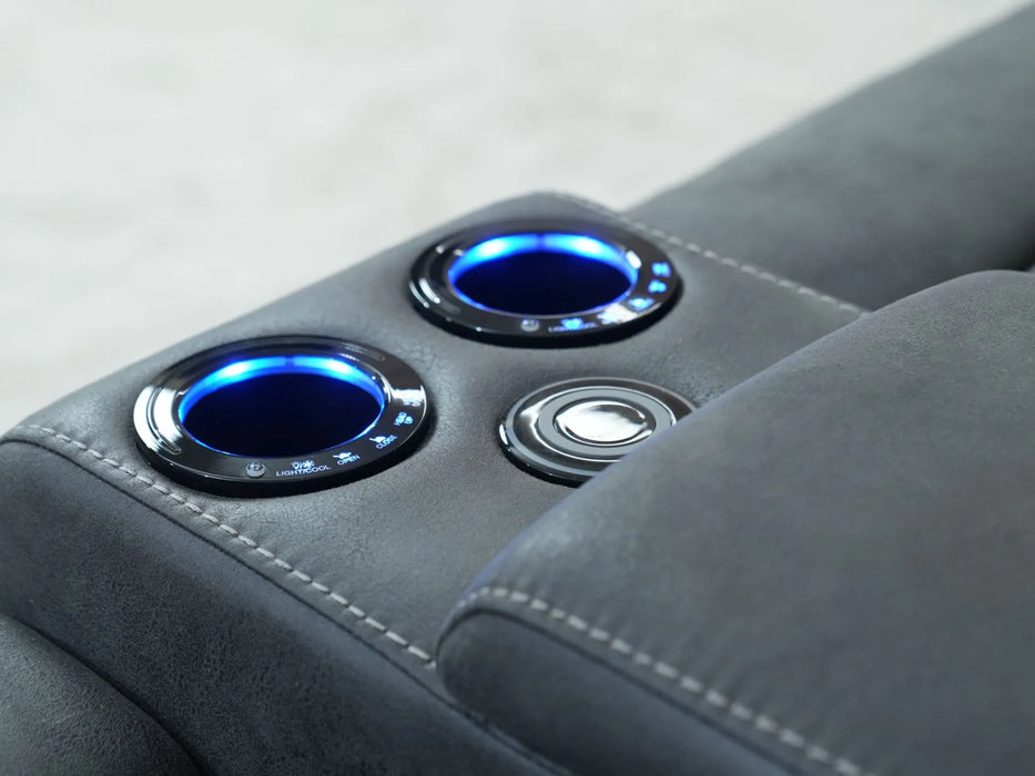 2 Seater Electric Recliner Sofa In Grey Fabric | Fully Functional – Good Condition | Vinson | Second Hand Sofas 195