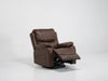 Brown Leather Rocking & Swivel Massage Chair - 12