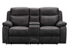 Vinson 3 2 1 Electric Recliner Sofa Set. 3 Piece Cinema Sofa Package Suite In Grey Resilience Fabric With Speakers & Power Headrests & Wireless Charger