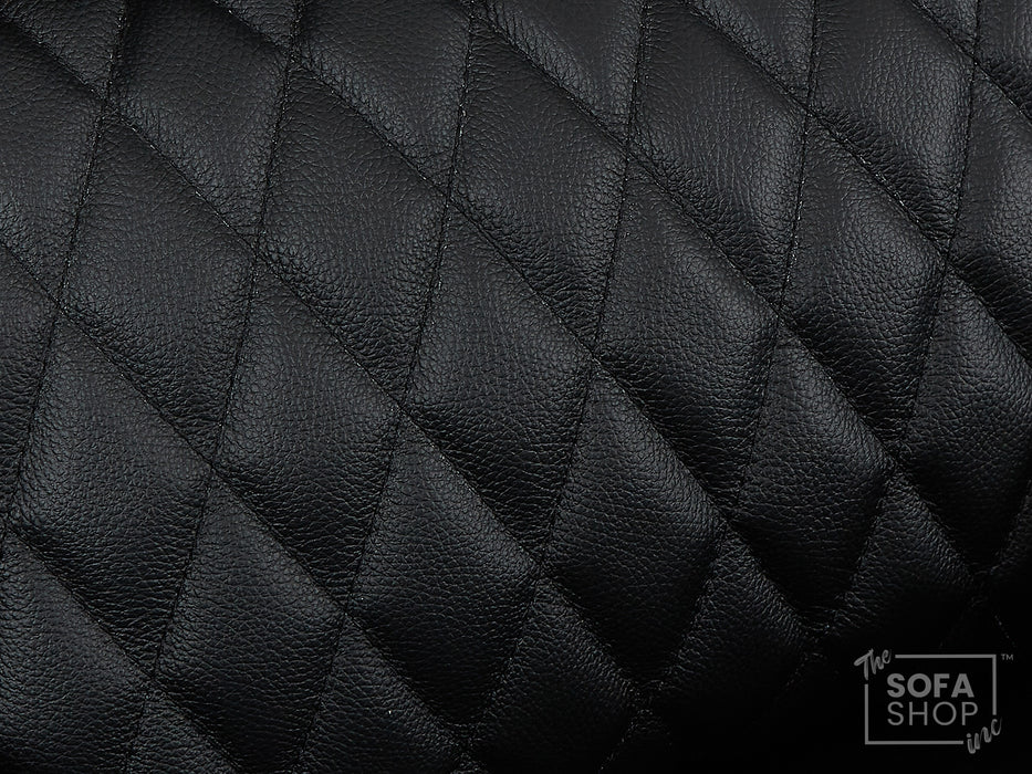 1 Seat Real Leather Electric Recliner Chair in Black With Massage + Cup Holders + Storage Compartments | Sofa Sale | Assisi Series One