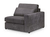 Modular Corner Sofa In Grey, White Or Mocha Fabric -  Kiana