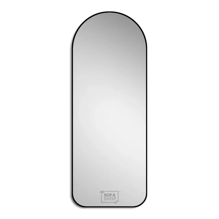 Arched Metal Frame Mirror - Gold, Black & Silver