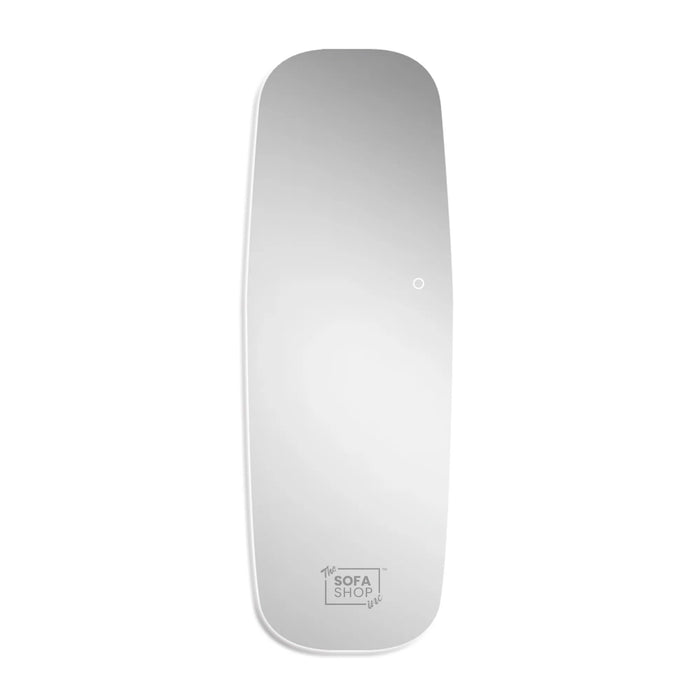 Frameless Acrylic Full Length Mirror with Three-Color Lighting - 70x180cm