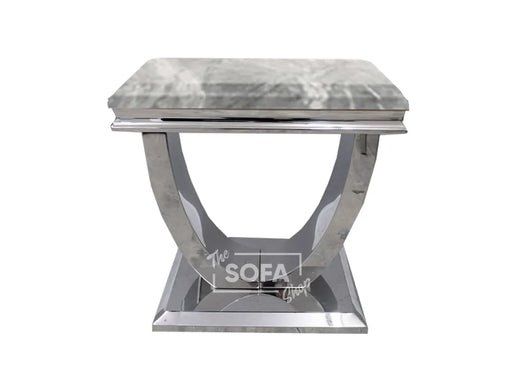 Lamp Table With Chrome Legs - Arial