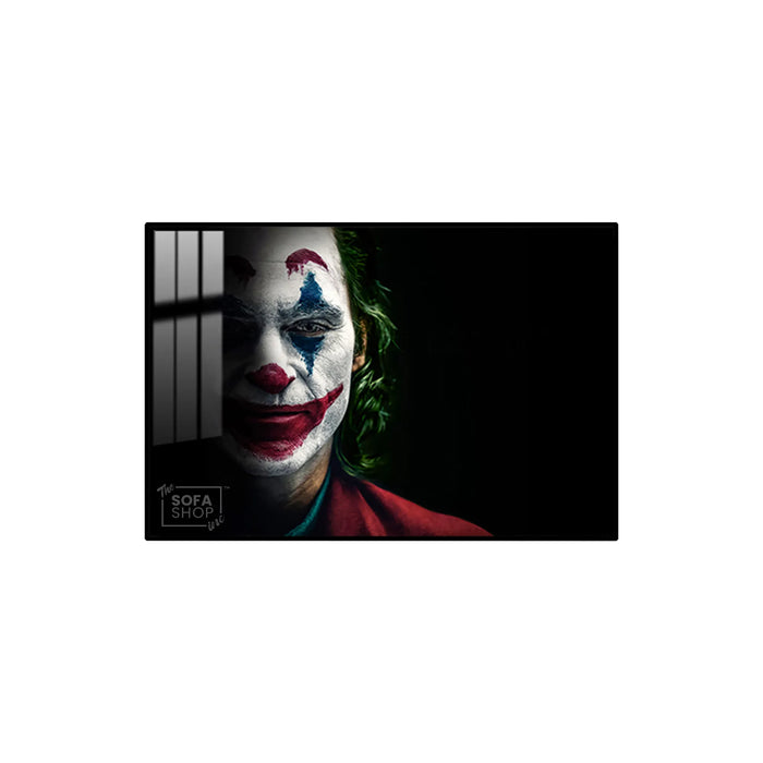Capture the Dark Elegance with Stunning Joker Wall Art | 150×100 cm Modern Statement Piece for Bold Interiors | The Sofa Shop