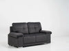 2 Seater In Dark Grey Velvet With Chrome Feet Kansas - Sample Sofas 19