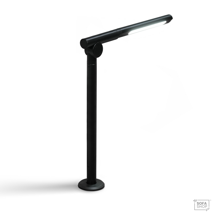 The Sofa Shop Adjustable LED Reading Lamp | Touch Control, Foldable | Black