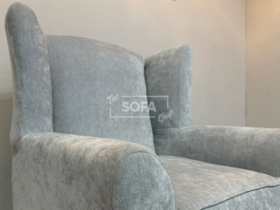 Teal Velvet Accent Chair - Second Hand Sofas
