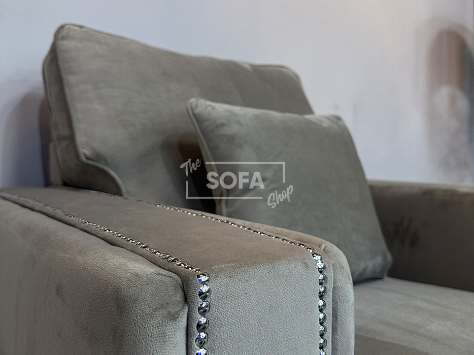Beige Fabric Accent Chair - Second Hand Sofas
