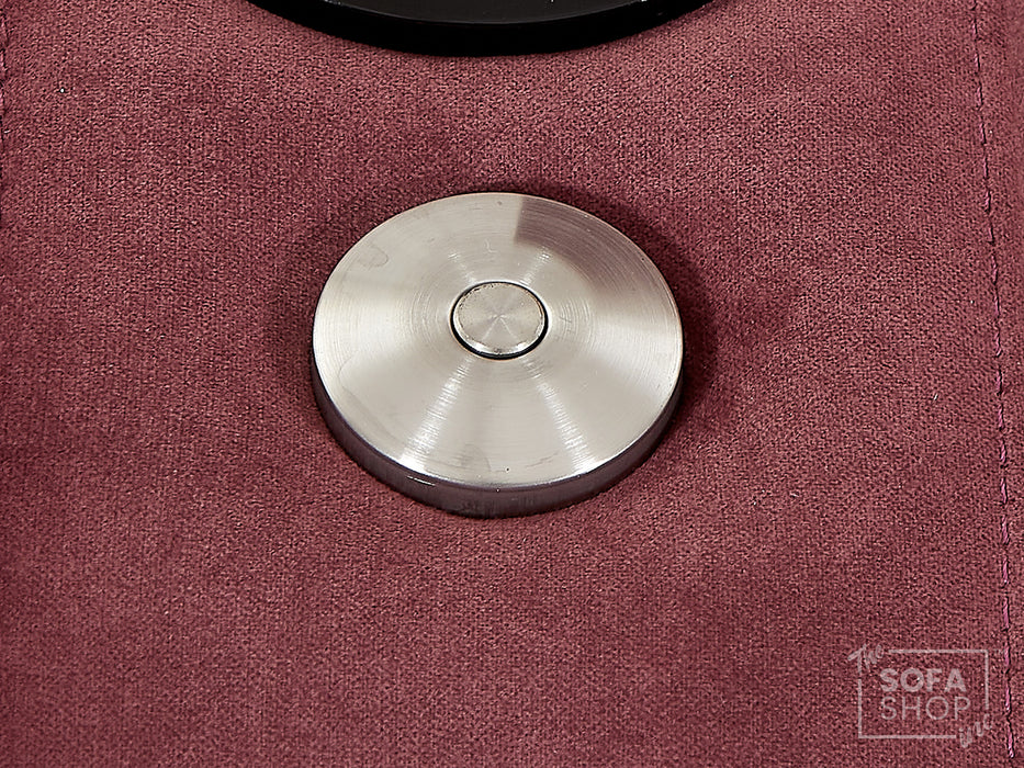 2+1 Sofa Set. Electric Recliner Cinema Suite in Velvet Purple Fabric | 2 Piece Sofa Set with Massage, USB Ports, Cooling Cup Holders, Storage Box & LED Lights | Rimini | The Sofa Shop