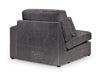 Modular Corner Sofa In Grey, White Or Mocha Fabric -  Kiana