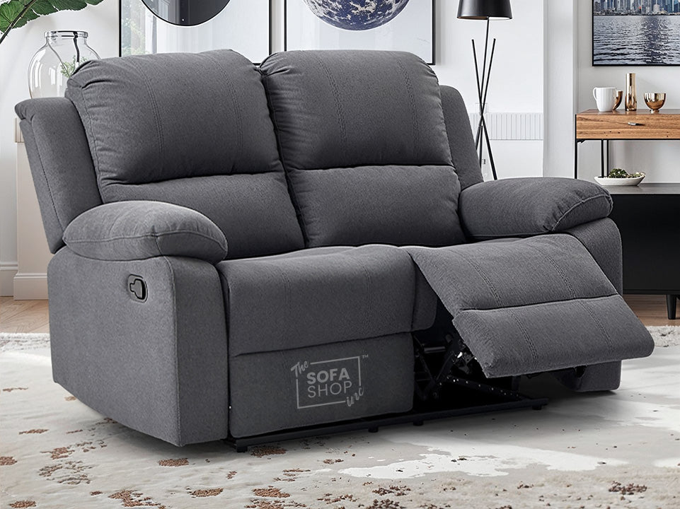 2 Seater Fabric Recliner Sofas