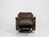 Brown Leather Rocking & Swivel Massage Chair - 12