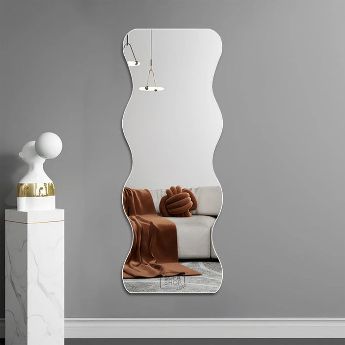 Frameless Antique and Irregular Mirrors, Wall Mounted Frameless Mirror, Unframed Mirror Glass
