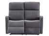 2+2 Recliner Sofa Set - Dark Grey Fabric Sofa Package - Parma - Sofa Sale