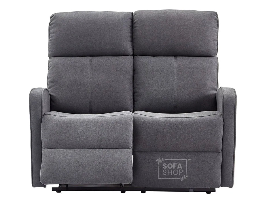 2+2 Recliner Sofa Set - Dark Grey Fabric Sofa Package - Parma - Sofa Sale