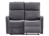 2+2 Recliner Sofa Set - Dark Grey Fabric Sofa Package - Parma - Sofa Sale