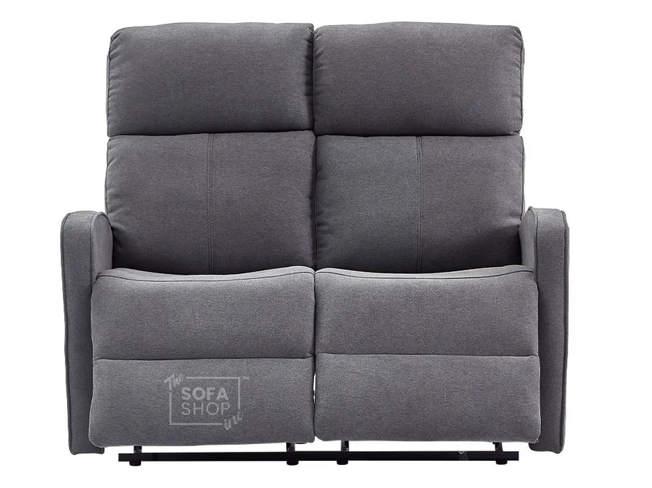 2+2 Recliner Sofa Set - Dark Grey Fabric Sofa Package - Parma - Sofa Sale