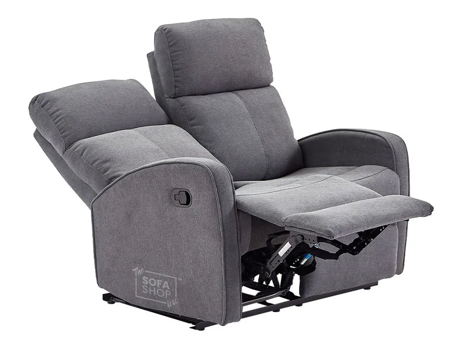 2+2 Recliner Sofa Set - Dark Grey Fabric Sofa Package - Parma - Sofa Sale