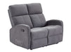 2+2 Recliner Sofa Set - Dark Grey Fabric Sofa Package - Parma - Sofa Sale