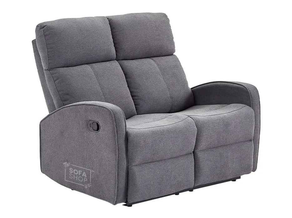 2+2 Recliner Sofa Set - Dark Grey Fabric Sofa Package - Parma - Sofa Sale