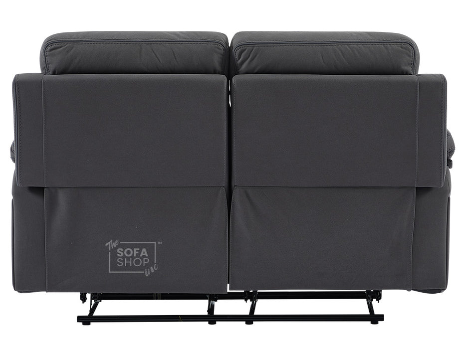 2+2 Recliner Sofa Set - Dark Grey Fabric Sofa Package - Foster