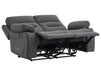 2+1 Recliner Sofa Set inc. Chair in Dark Grey Fabric - Foster