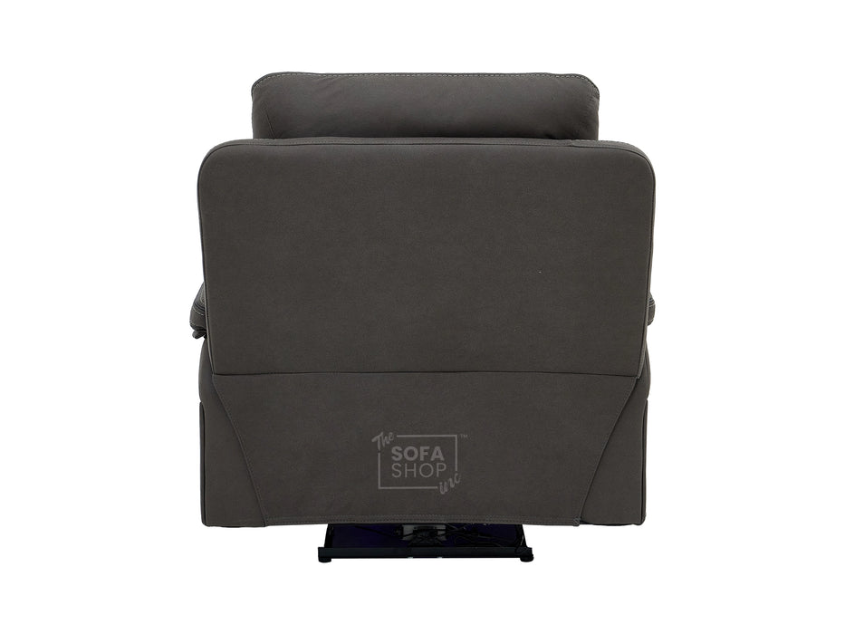 3+2+1 Piece Electric Home Cinema Theatre Sofa Set | Fabric Couch Suite Package In Grey with Console + USB + Massage + Storage | Vinsonova | The Sofa Shop