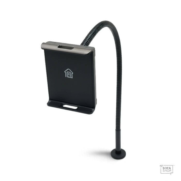Wireless Charging Phone Holder In Black | 800mm | Long Reach Recliner Accessory With Wireless Charging + Adjustable Angle + Phone & Tablet Support | The Sofa Shop